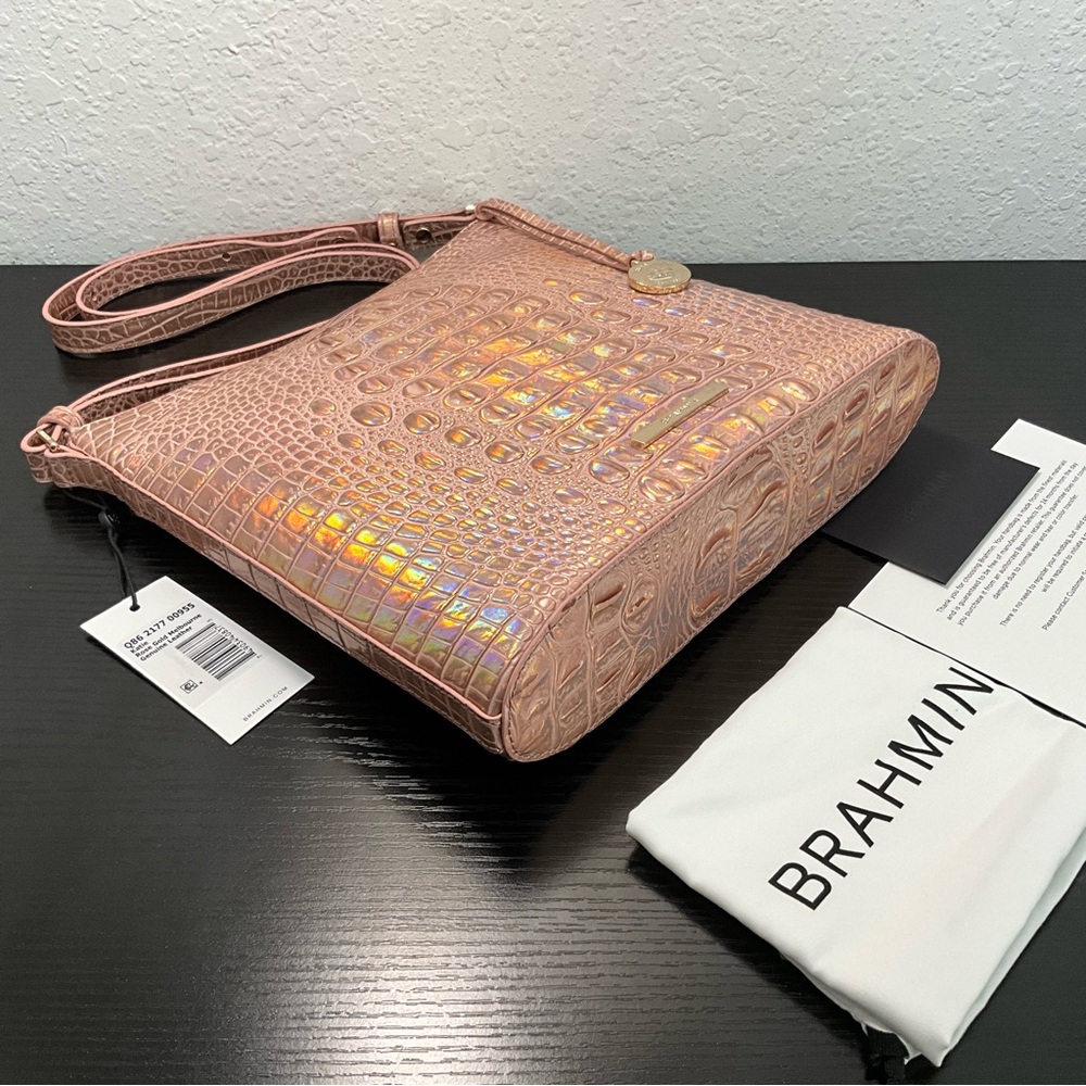 Brahmin Katie ROSE GOLD MELBOURNE Pink/Gold Color W/Partial Rear Eye - Picture 5 of 8